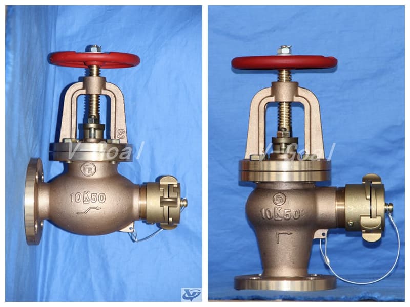 JIS Marine valve_ Bronze Globe Fire Hose valve